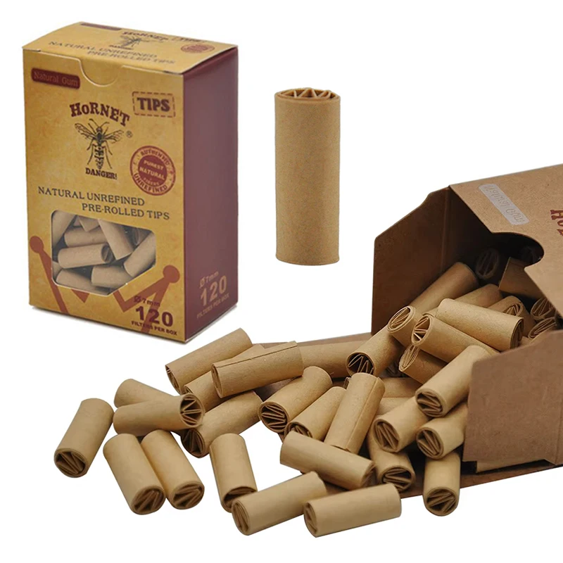 120pcs/Box Tips 7mm Disposable Unbleached Tips Filter Tip Rolling Paper Filter Natural Unrefined Filters Handmade Cigar Nozzle
120pcs/Box Tips 7mm Disposable Unbleached Tips Filter Tip Rolling Paper Filter Natural Unrefined Filters Handmade Cigar Nozzle