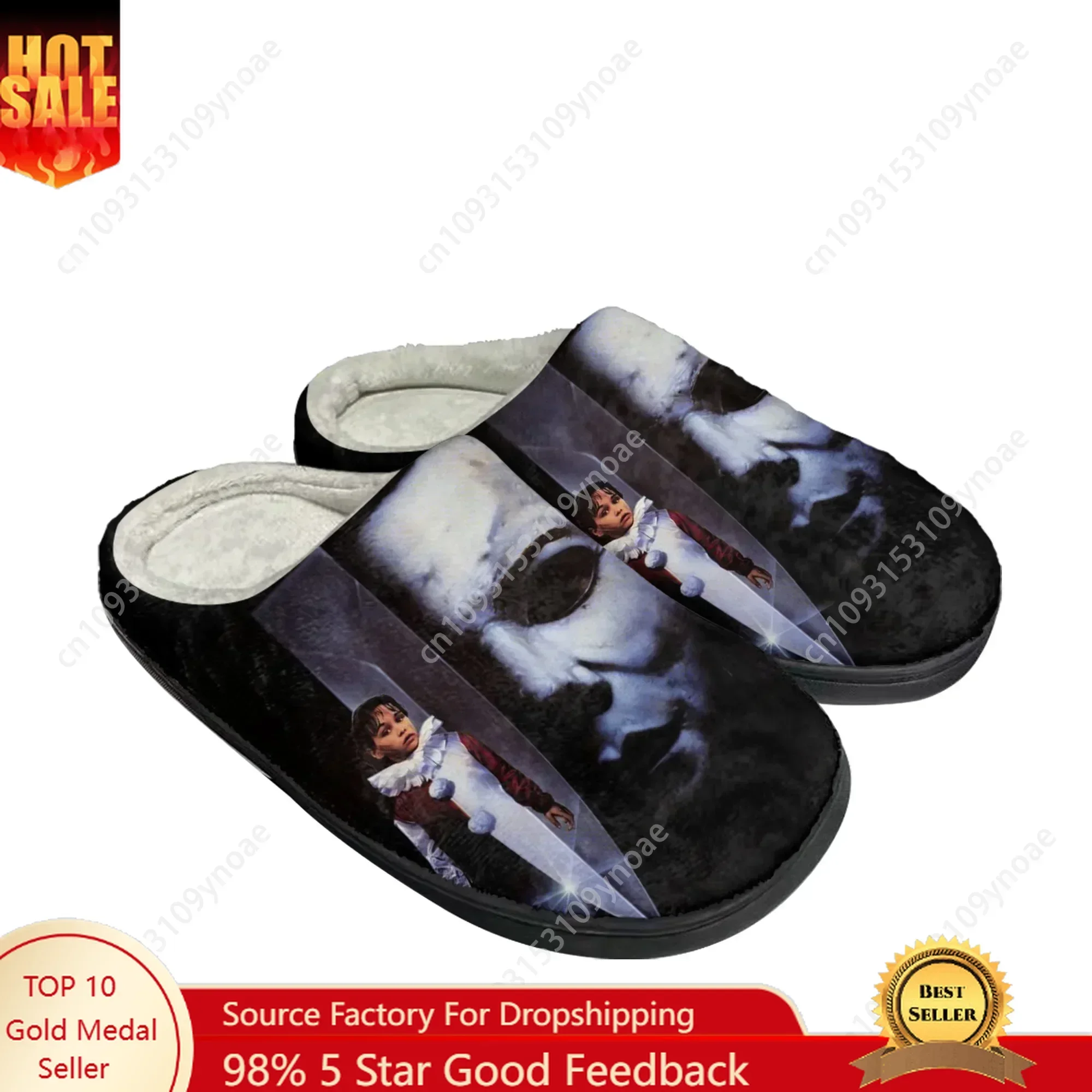 Hot Horror Halloween Home Cotton Slippers Michael Myers Mens Womens Sandals Plush Casual Keep Warm Shoes Thermal Slipper
Hot Horror Halloween Home Cotton Slippers Michael Myers Mens Womens Sandals Plush Casual Keep Warm Shoes Thermal Slipper