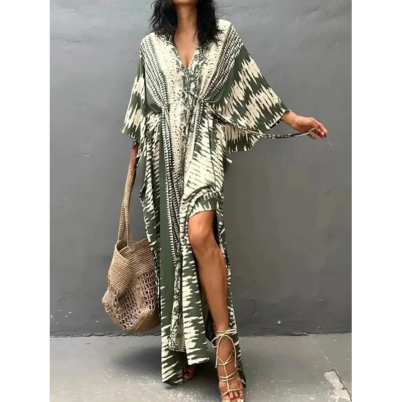 Пляжные платья-кафтаны с принтом тай-дай для женщин, накидки на купальники на шнурке, летние купальные костюмы для отпуска, прямые поставки с фабрики
Пляжные платья-кафтаны с принтом тай-дай для женщин, накидки на купальники на шнурке, летние купальные костюмы для отпуска, прямые поставки с фабрики