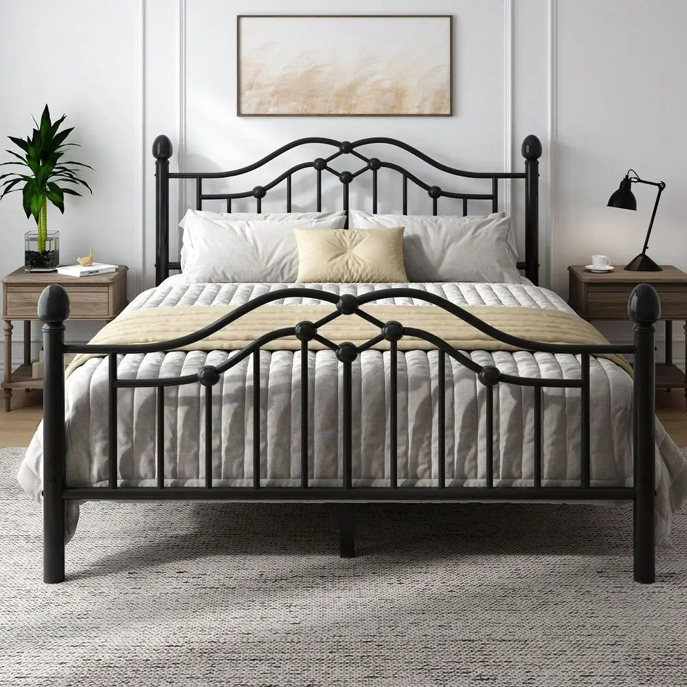Twin Full Queen Bed Frame With Headboard And Footboard, Modern Platform Bed Frame Support Up To 1000LBS, Under Bed Storage, No B
Twin Full Queen Bed Frame With Headboard And Footboard, Modern Platform Bed Frame Support Up To 1000LBS, Under Bed Storage, No B