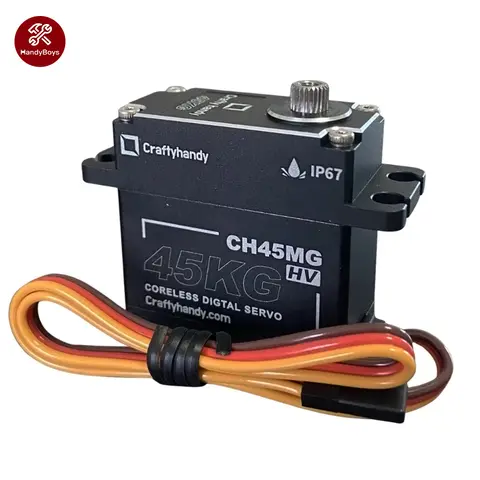 Craftyhandy CH45MG 45KG 180 270 Degree Metal Gear High Torque Waterproof Digital Servo For RC Airplane Robot Car