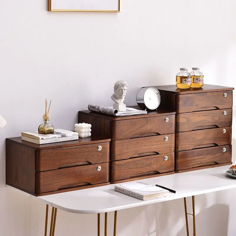 Solid Wood Desktop Storage Cabinet with Lock Multifunctional Organizer Box for Office Drawer Cabinet for Home Study Work Desk
Solid Wood Desktop Storage Cabinet with Lock Multifunctional Organizer Box for Office Drawer Cabinet for Home Study Work Desk