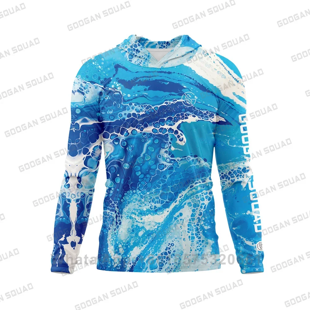 GOOGAN SQUAD Fishing Shirt Hoodie Men Summer Long Sleeve Quick Dry Breathable Hooded Fish Clothing Anti-uv Angling Sweatshirt
GOOGAN SQUAD Fishing Shirt Hoodie Men Summer Long Sleeve Quick Dry Breathable Hooded Fish Clothing Anti-uv Angling Sweatshirt