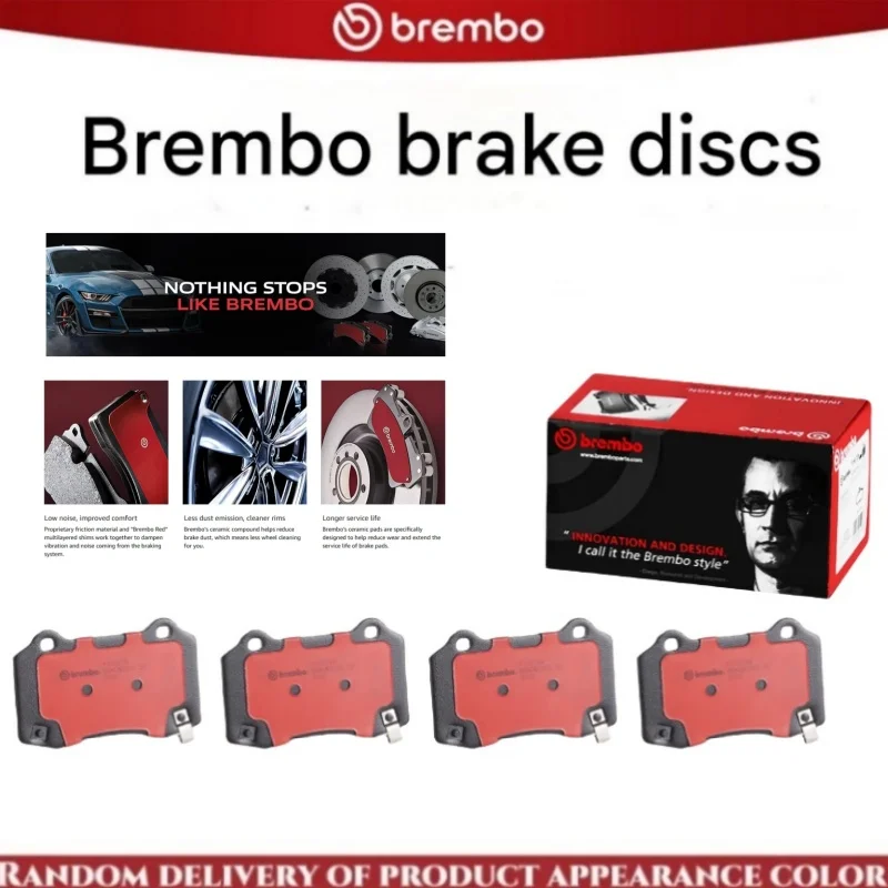 Brembo P11024N Premium Ceramic Rear Disc Brake Pad Set Fit for CADILLAC/CHEVROLET/CHRYSLER/DODGE/FPV/JEEP OE# 89047744
Brembo P11024N Premium Ceramic Rear Disc Brake Pad Set Fit for CADILLAC/CHEVROLET/CHRYSLER/DODGE/FPV/JEEP OE# 89047744