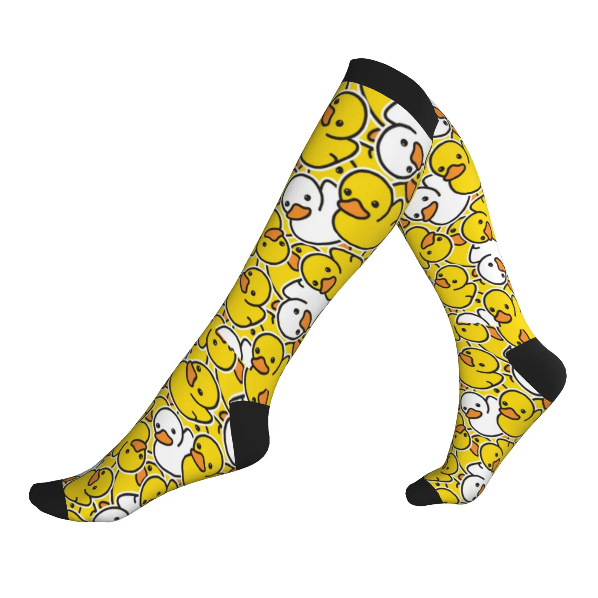 Yellow Cartoon Animal Rubber Duck Men's Sports Compression Socks Unisex Kawaii 3D Printed Dress Socks
Yellow Cartoon Animal Rubber Duck Men's Sports Compression Socks Unisex Kawaii 3D Printed Dress Socks