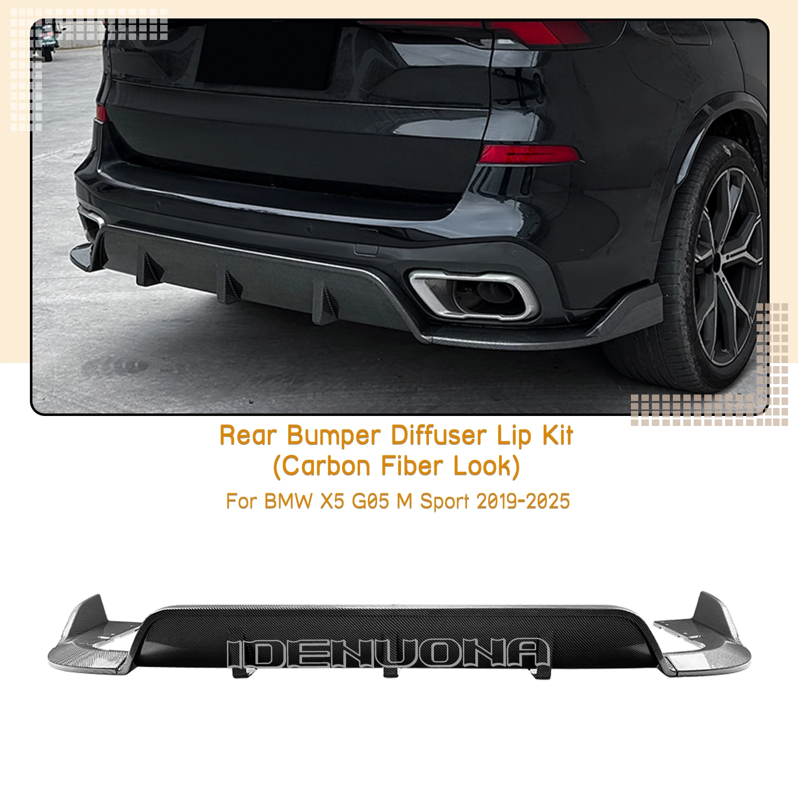 Внешний задний кронштейн, спойлер, угловой нижний сплиттер для BMW X5 G05 M Sport 2019 2020 2021 2022 2023 2024 2025
Внешний задний кронштейн, спойлер, угловой нижний сплиттер для BMW X5 G05 M Sport 2019 2020 2021 2022 2023 2024 2025