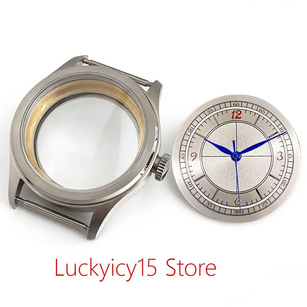 38mm 10ATM Watch Case glass back 32mm Dial Hands Set Sapphire Glass for NH34 NH35 NH36 ETA 2824 PT5000 Movement Watch Parts
38mm 10ATM Watch Case glass back 32mm Dial Hands Set Sapphire Glass for NH34 NH35 NH36 ETA 2824 PT5000 Movement Watch Parts