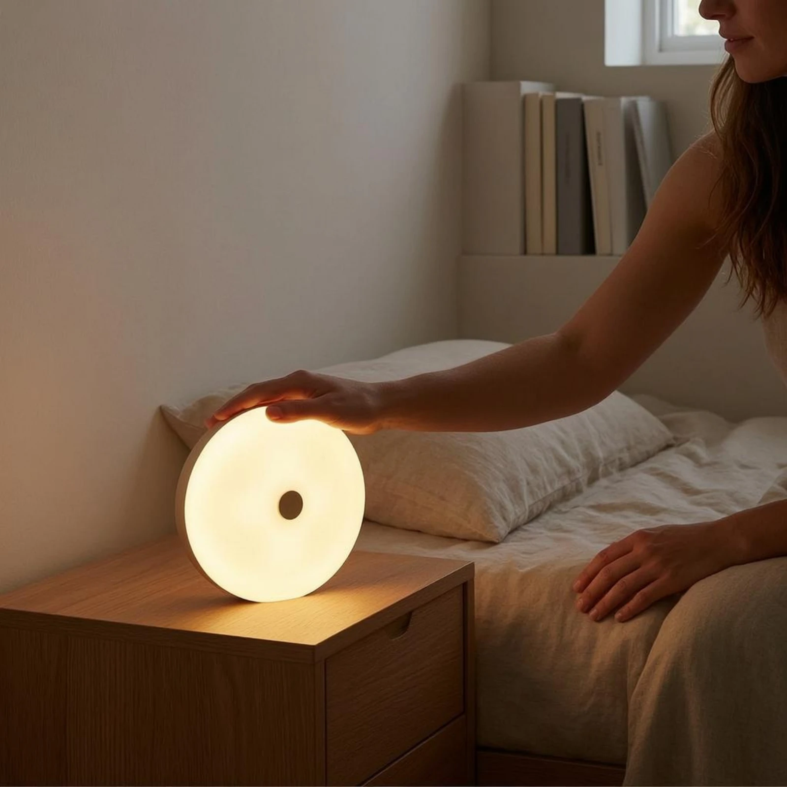 Rechargeable Tap-Controlled Night Light Slim Tap-Controlled Night Lamp Home Lighting Portable
Rechargeable Tap-Controlled Night Light Slim Tap-Controlled Night Lamp Home Lighting Portable