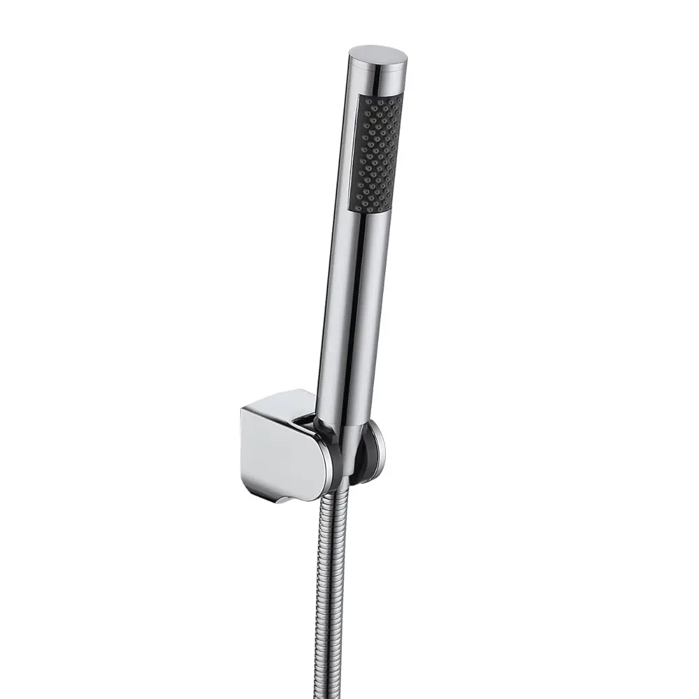 Bathroom Handheld Shower Head with Extra Long Hose and Bracket Holder Shower Wand Polished SUS304 Stainless Steel, LP150-PS
Bathroom Handheld Shower Head with Extra Long Hose and Bracket Holder Shower Wand Polished SUS304 Stainless Steel, LP150-PS
