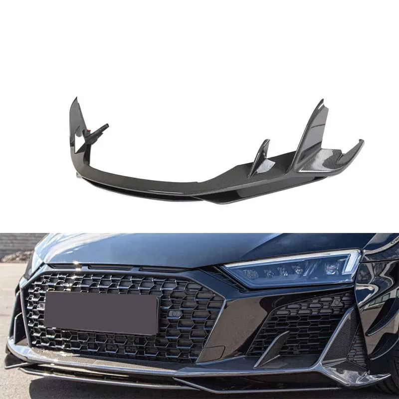 Prepreg Dry Carbon Fiber R8 Front Bumper Lip Splitter Chin for Audi R8 V10 2023
Prepreg Dry Carbon Fiber R8 Front Bumper Lip Splitter Chin for Audi R8 V10 2023