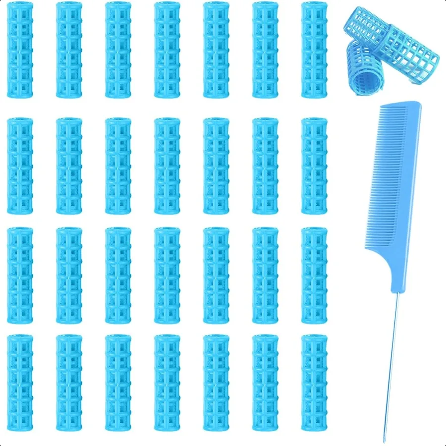 28PCS Small Rollers for Short Hair Tiny Rollers No Heat Curlers Wth Clips Small Curlers Roller for Short Hair Mini Tiny Snap On
28PCS Small Rollers for Short Hair Tiny Rollers No Heat Curlers Wth Clips Small Curlers Roller for Short Hair Mini Tiny Snap On