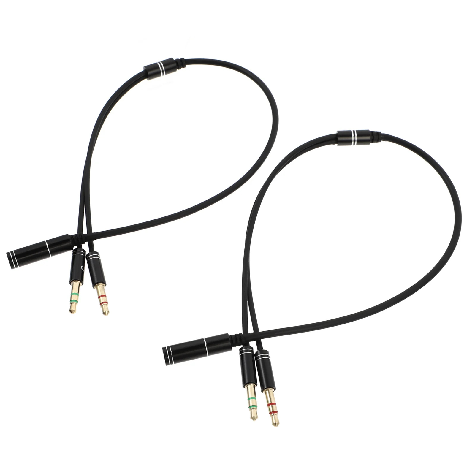 2Pcs 3.5mm Audio Extension Cable Gold Plated Y Splitter for Headphone and Mic Splitter Cable for Pc Laptop Stereo Output Mono
2Pcs 3.5mm Audio Extension Cable Gold Plated Y Splitter for Headphone and Mic Splitter Cable for Pc Laptop Stereo Output Mono