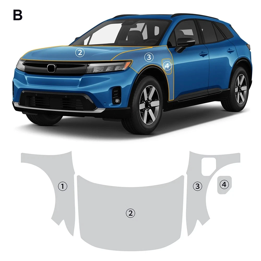 Защитная пленка PPF из ТПУ для кузова, бампера и капота Honda Prologue 2024-2025, предварительно вырезанная, устойчивая к царапинам и прозрачная
Защитная пленка PPF из ТПУ для кузова, бампера и капота Honda Prologue 2024-2025, предварительно вырезанная, устойчивая к царапинам и прозрачная