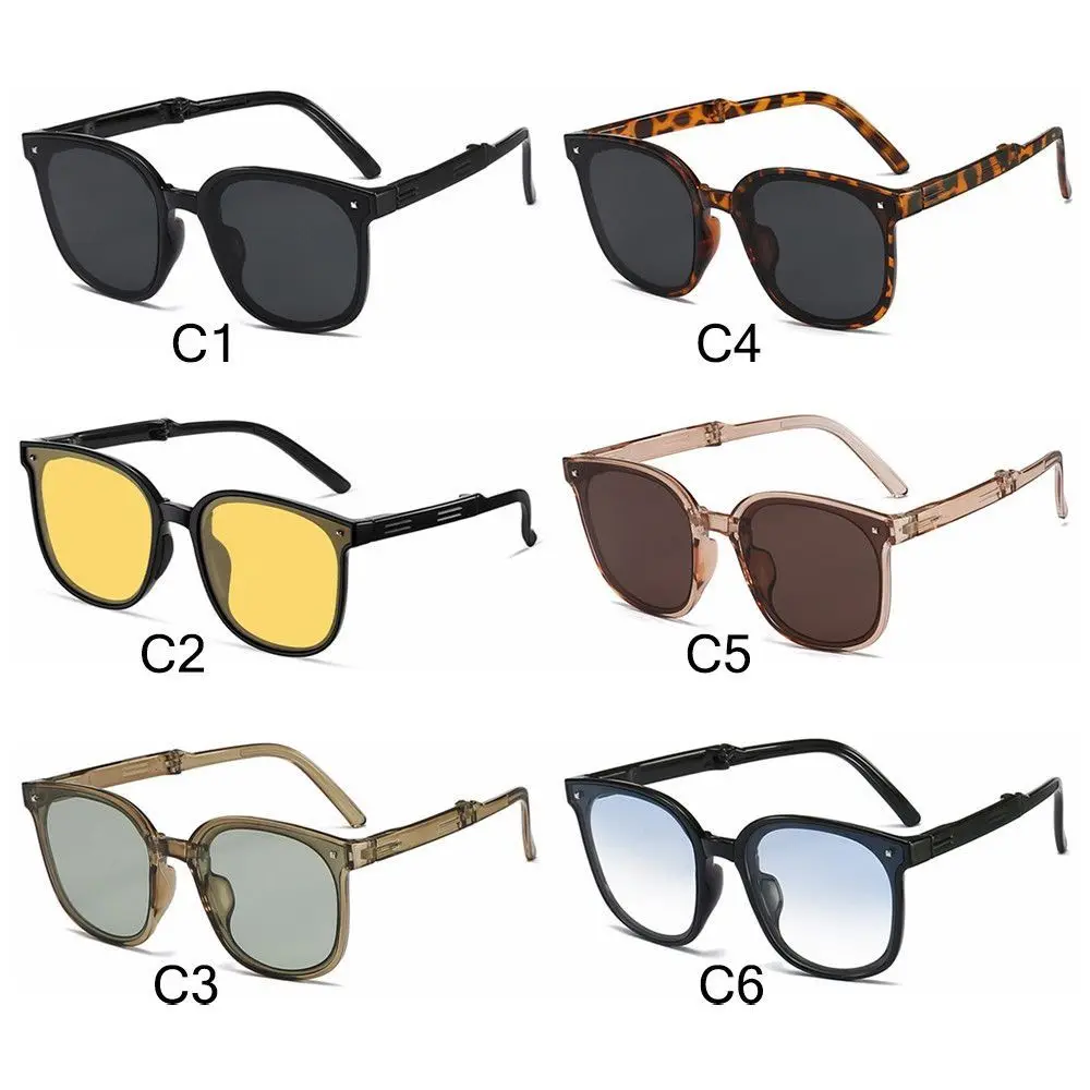 Fashion Plastic Foldable Sunglasses Easy Carry Driver Shades Goggles UV400 Folding Sun Glasses for Women & Men
Fashion Plastic Foldable Sunglasses Easy Carry Driver Shades Goggles UV400 Folding Sun Glasses for Women & Men