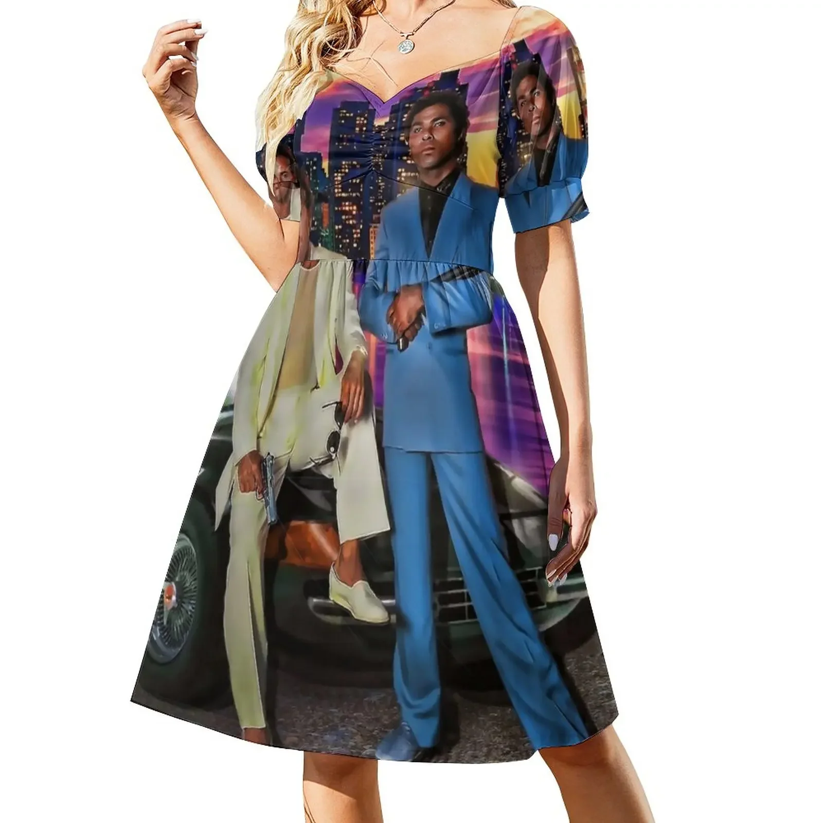 Miami Vice Short-Sleeved Dress summer dresses women 2025 elegant evening dresses for women 2025 evening dress woman
Miami Vice Short-Sleeved Dress summer dresses women 2025 elegant evening dresses for women 2025 evening dress woman