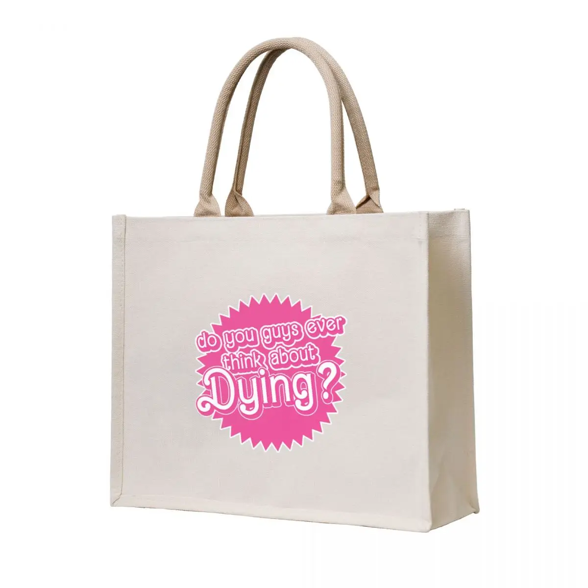 Do you guys ever think about dying Tote Bag Lady bags Shopping bags tote bags cloth Cloth bag
Do you guys ever think about dying Tote Bag Lady bags Shopping bags tote bags cloth Cloth bag