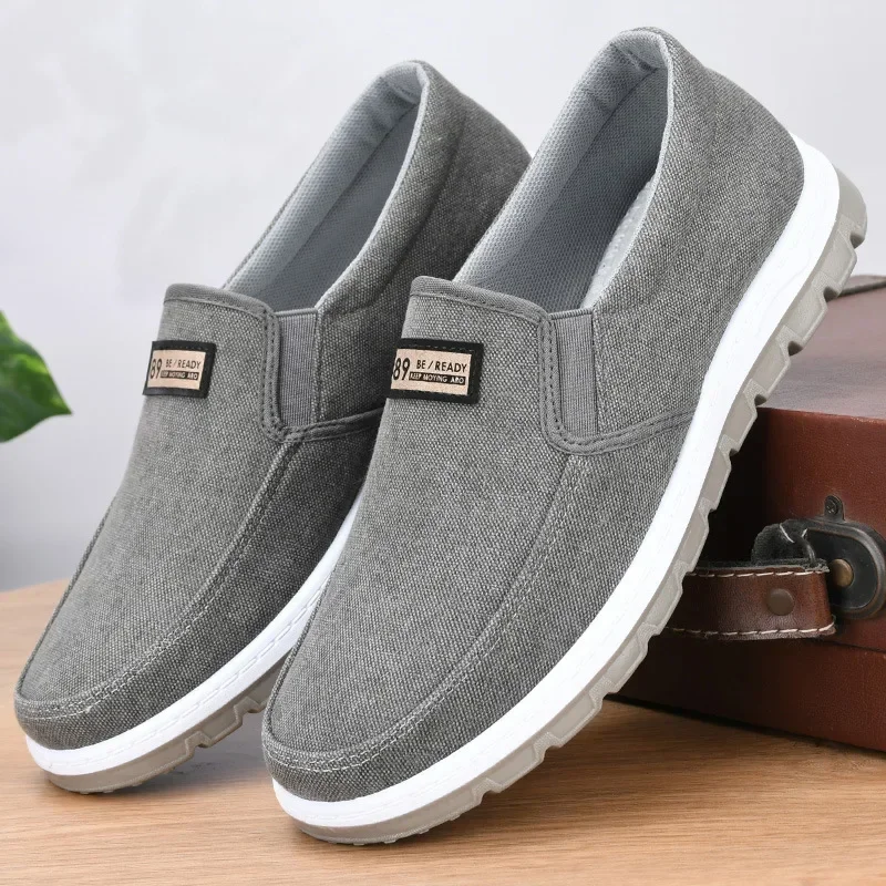 Retro Men Casual Shoes Slip on Canvas Loafers Comfortable Walking Flats for Man Non Slip Soft Moccasins Sneakers Driving Shoes
Retro Men Casual Shoes Slip on Canvas Loafers Comfortable Walking Flats for Man Non Slip Soft Moccasins Sneakers Driving Shoes
