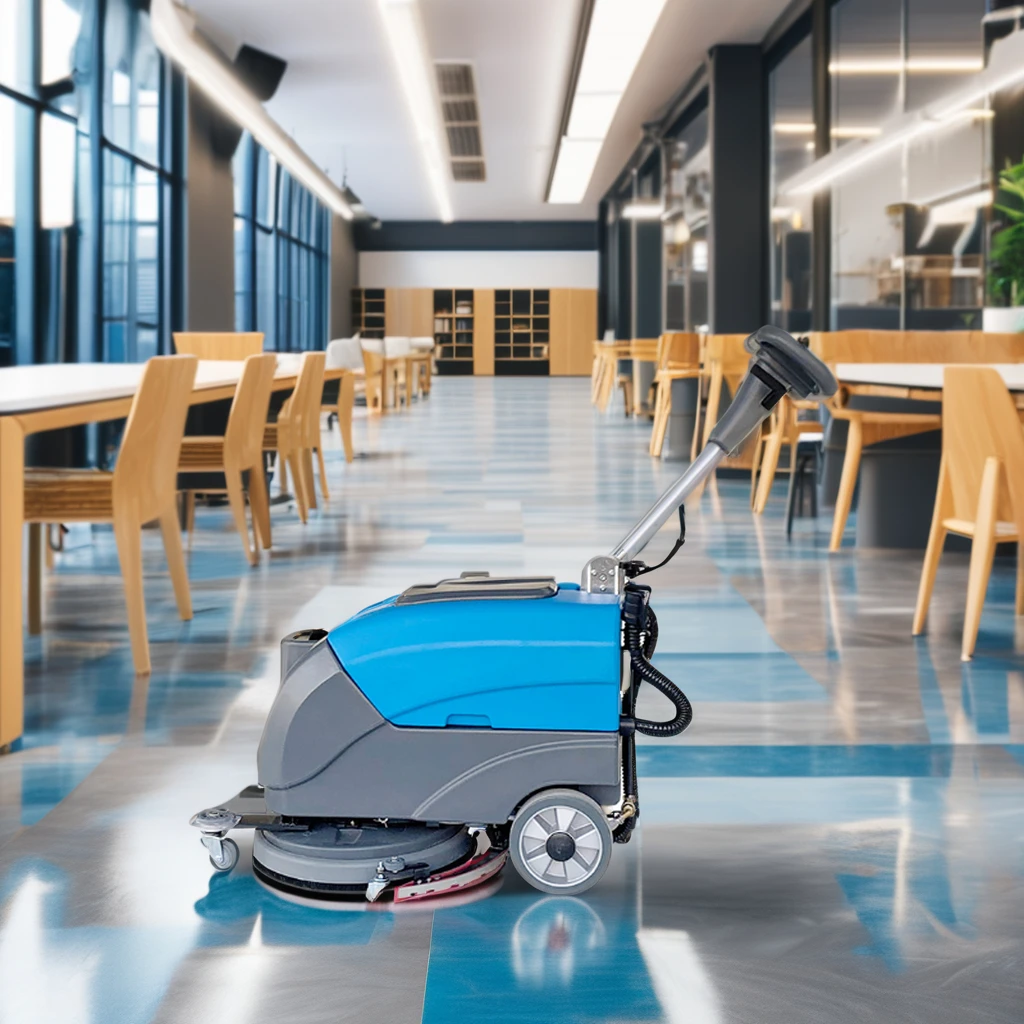Compact Portable Floor Cleaning Equipment Industrial Floor Washing Scrubber Machine
Compact Portable Floor Cleaning Equipment Industrial Floor Washing Scrubber Machine