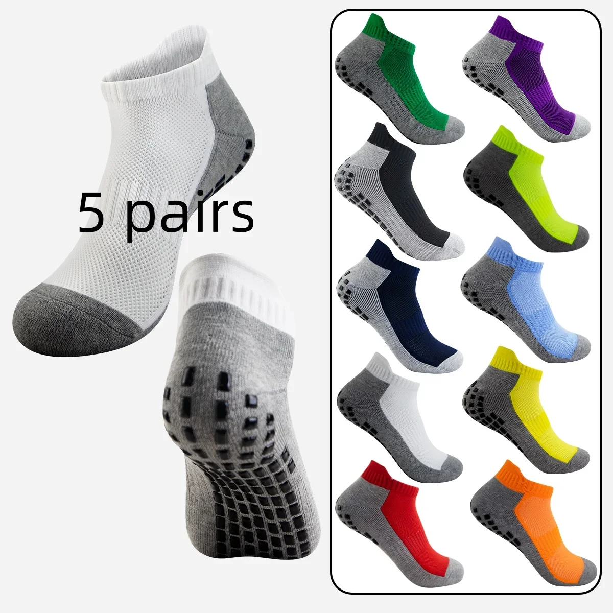 5 Pairs Men Sock Sports Breathable Women Compression Running Riding Cycling Slippers Basketball Yoga Hockey Soccer
5 Pairs Men Sock Sports Breathable Women Compression Running Riding Cycling Slippers Basketball Yoga Hockey Soccer