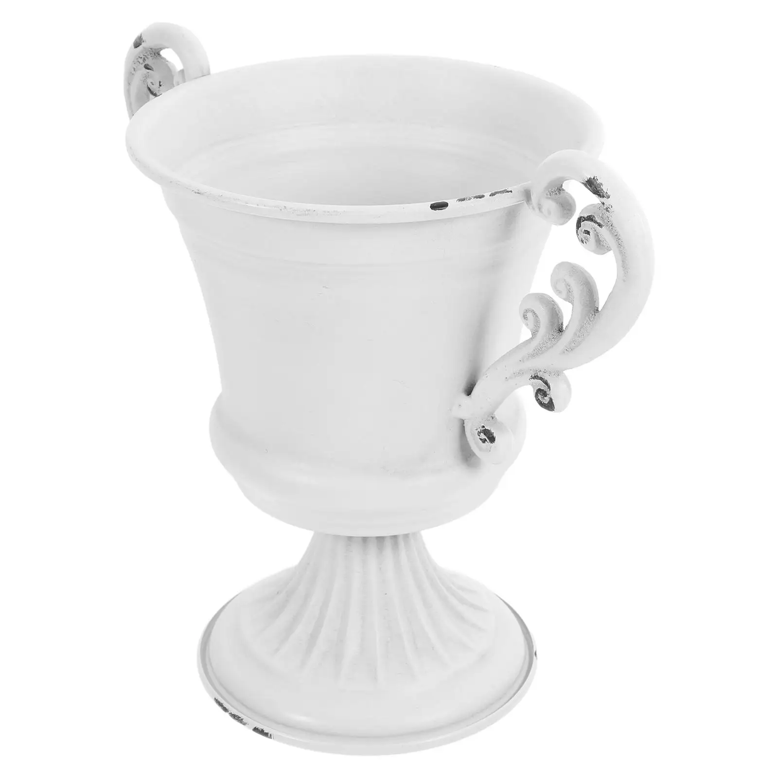Retro Vase Large Urn Planter Decorative Flower Vases White Tall Pedestal Base Centerpiece Multipurpose Functional Stylish
Retro Vase Large Urn Planter Decorative Flower Vases White Tall Pedestal Base Centerpiece Multipurpose Functional Stylish