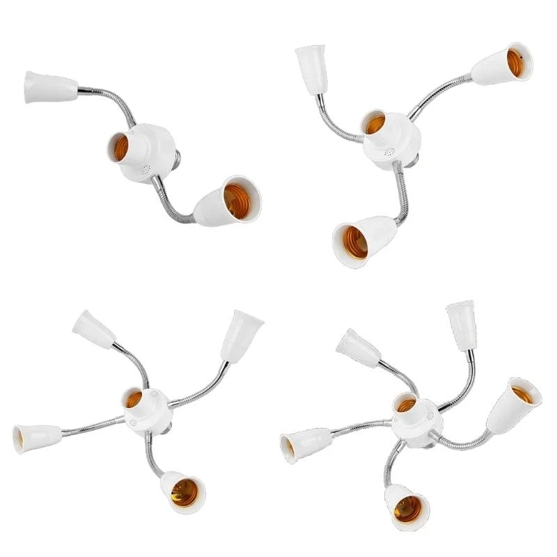 Y51A Adjustable 3/4/5/6 in 1 E27 Splitter Socket Adapter E27 Standard LED Bulbs
Y51A Adjustable 3/4/5/6 in 1 E27 Splitter Socket Adapter E27 Standard LED Bulbs