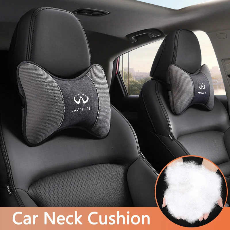 For Infiniti QX55 QX50 QX60 Q50 Q70L QX30 Q70 QX70 Q30 Q60 Breathable Car Headrest Neck Support Seat Pillow Protect Accessories
For Infiniti QX55 QX50 QX60 Q50 Q70L QX30 Q70 QX70 Q30 Q60 Breathable Car Headrest Neck Support Seat Pillow Protect Accessories