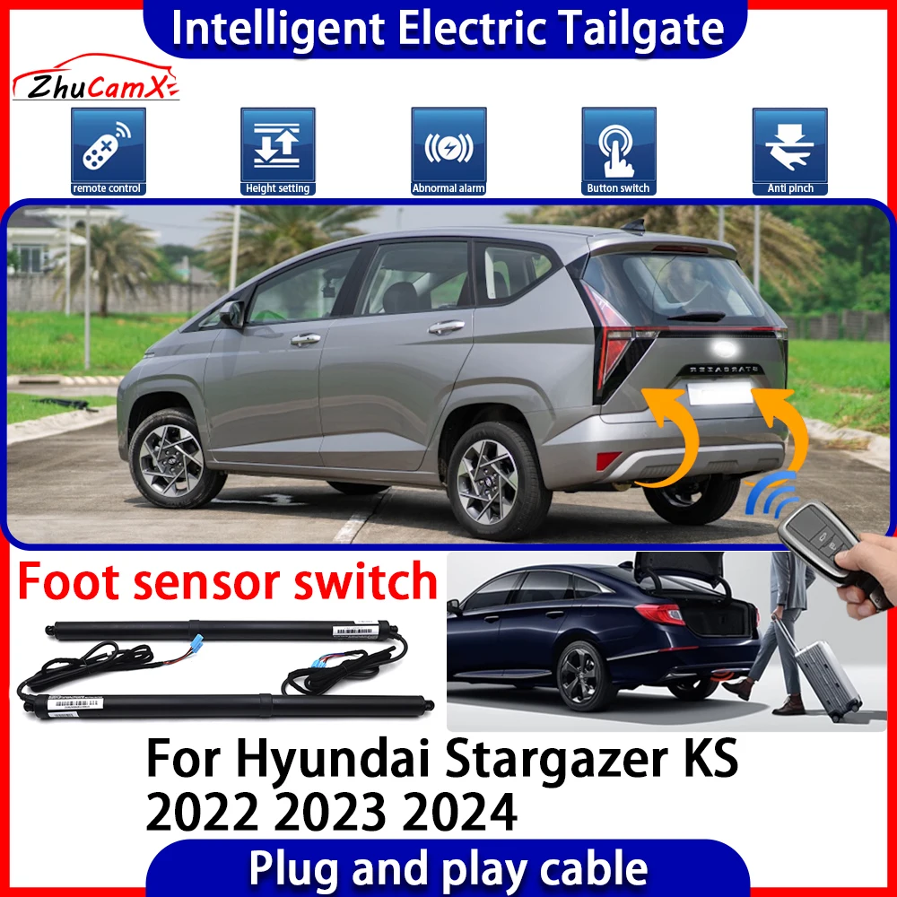 Car Automatic Lifting kit Opening Trunk Intelligent Electric Tail Gate Lift Tailgate for Hyundai Stargazer KS 2022 2023 2024
Car Automatic Lifting kit Opening Trunk Intelligent Electric Tail Gate Lift Tailgate for Hyundai Stargazer KS 2022 2023 2024