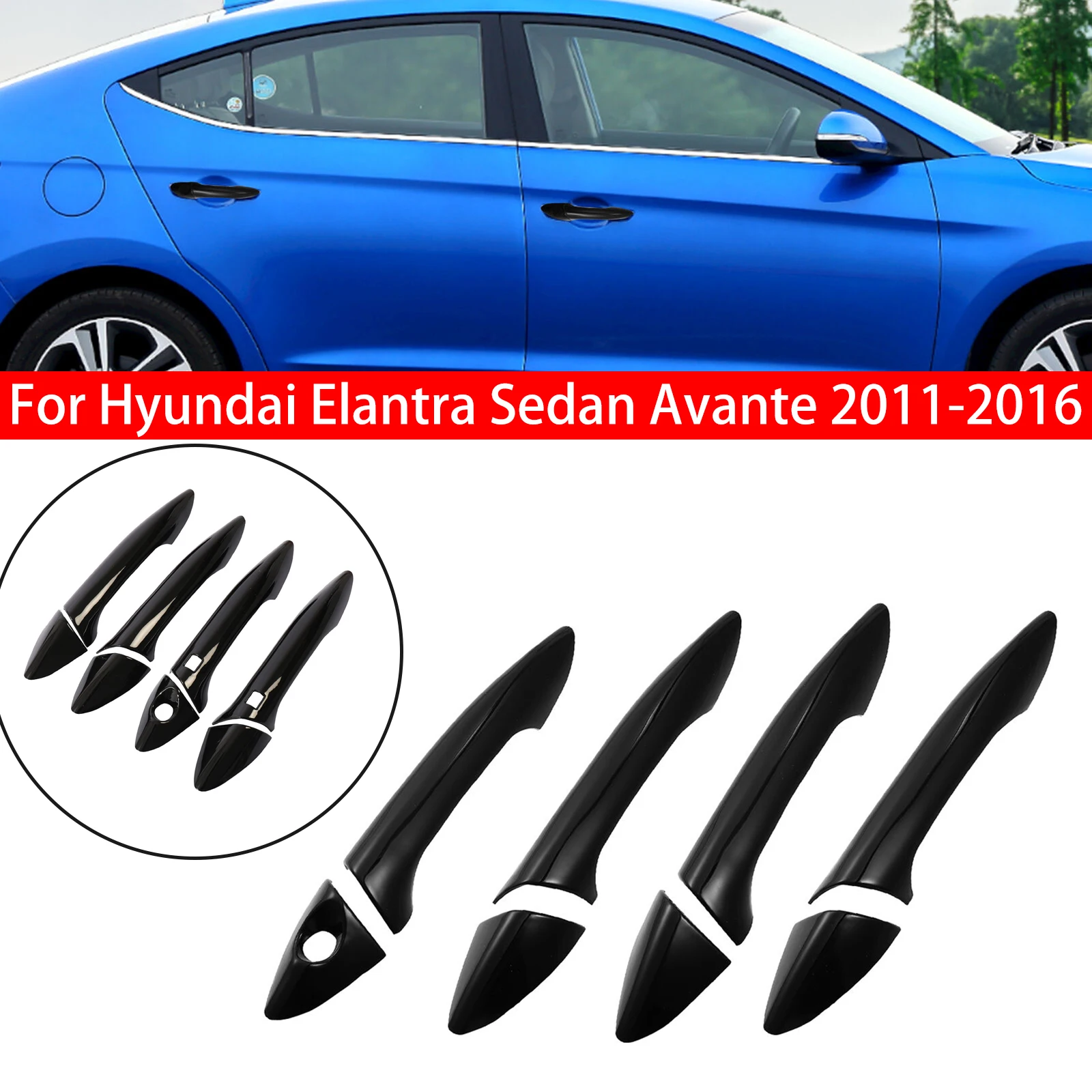 Наклейка на дверную ручку автомобиля для Hyundai Elantra Sedan Avante 2011-2016 из углеродного волокна
Наклейка на дверную ручку автомобиля для Hyundai Elantra Sedan Avante 2011-2016 из углеродного волокна