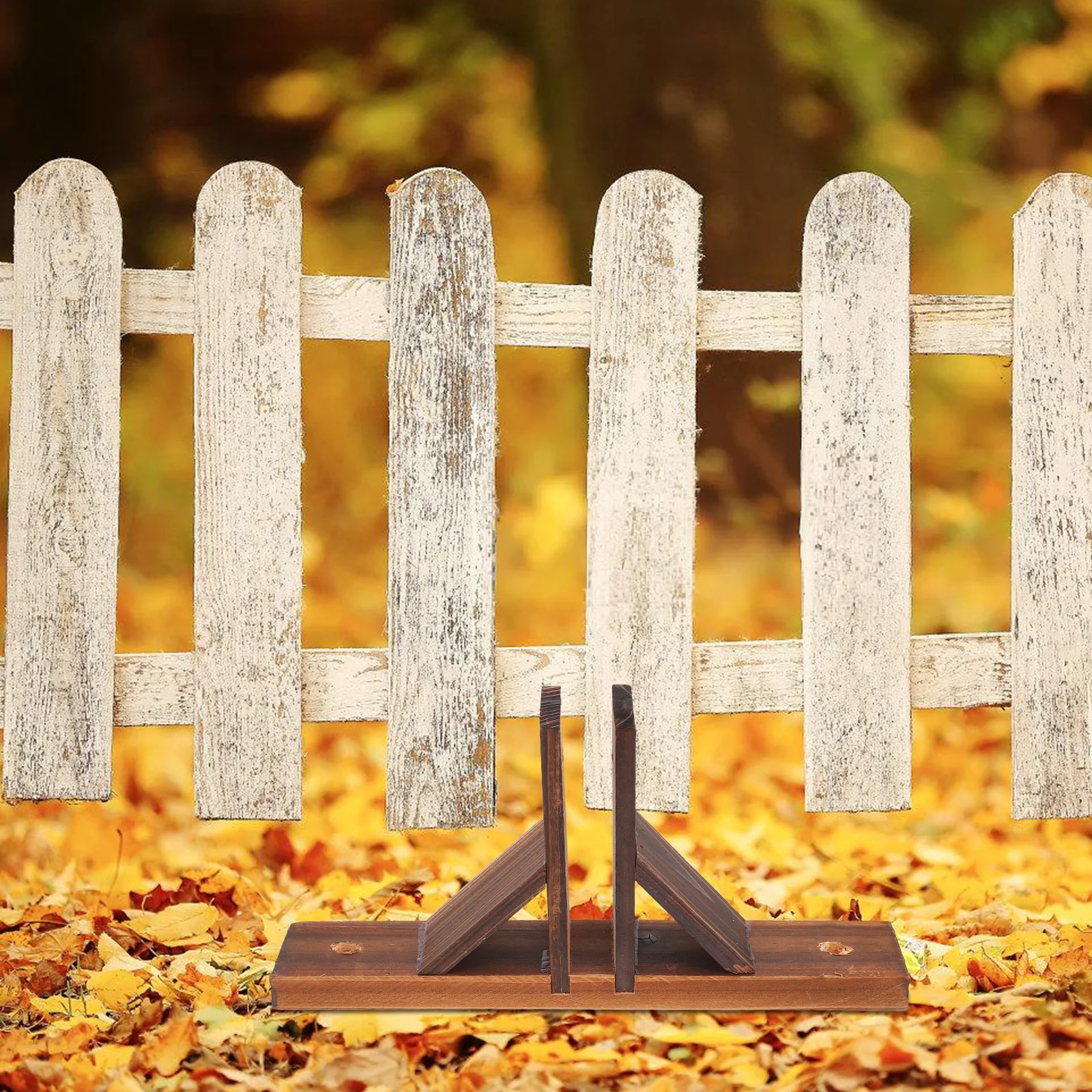 1pcs Wooden Fence Support Stand Brown Triangle Brackets For Garden Yard Balcony Outdoor Fencing Base Stability Fence Fixing
1pcs Wooden Fence Support Stand Brown Triangle Brackets For Garden Yard Balcony Outdoor Fencing Base Stability Fence Fixing