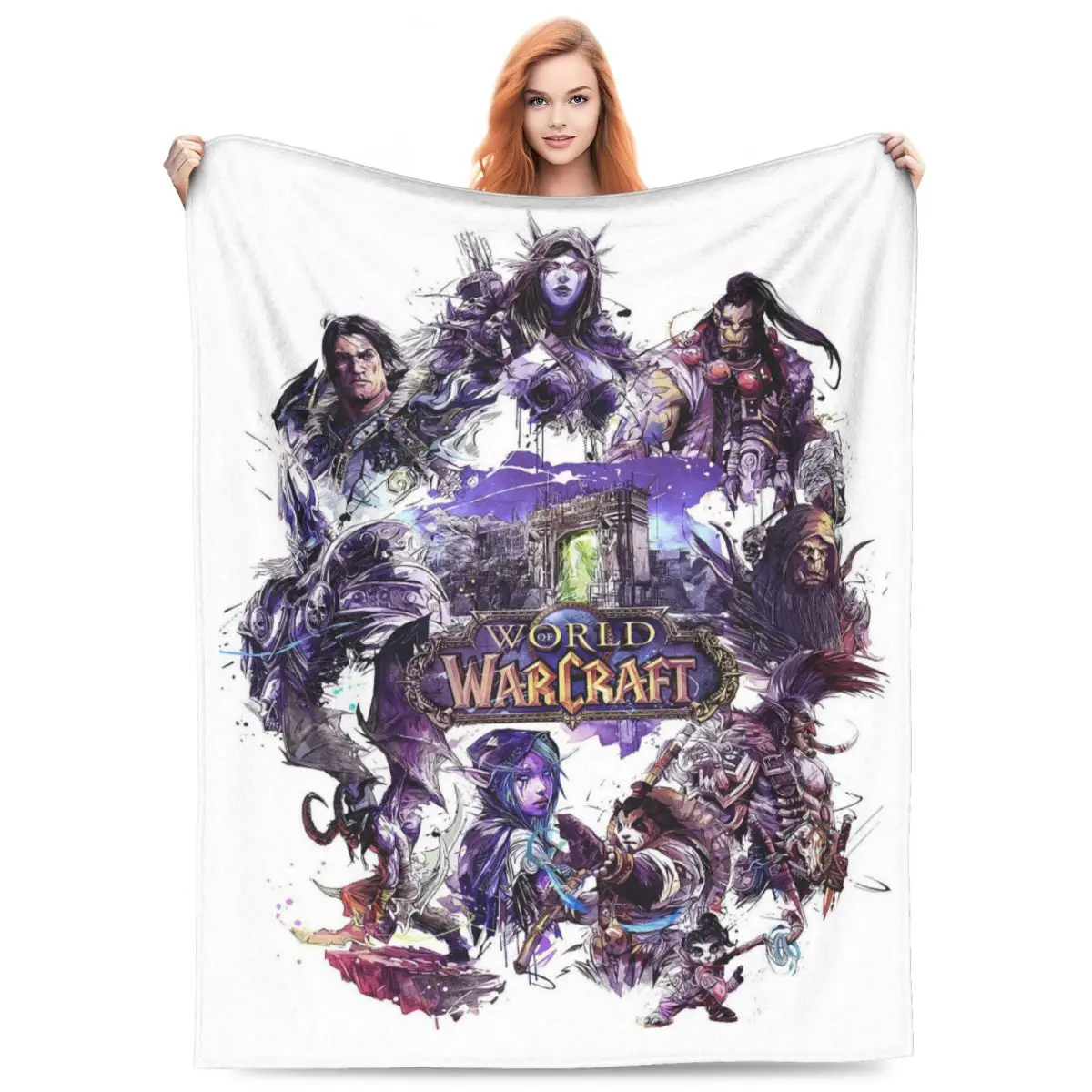 WOW, World Of Warcraft Demon Hunter, Lich King Game Blankets Fleece Throw Blanket Throw Blankets for Bedroom Throws Bedspread
WOW, World Of Warcraft Demon Hunter, Lich King Game Blankets Fleece Throw Blanket Throw Blankets for Bedroom Throws Bedspread