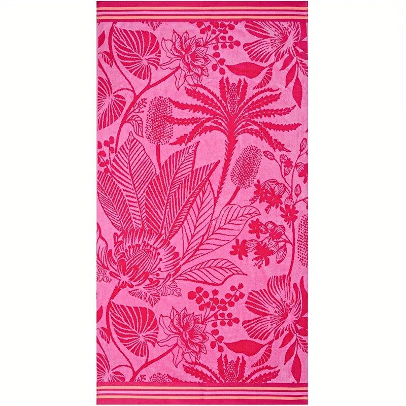 Beach Towel Tropical Flowers Printed Pattern Sun Protection Windproof Suitable for Pool Camping Travel Blanket
Beach Towel Tropical Flowers Printed Pattern Sun Protection Windproof Suitable for Pool Camping Travel Blanket