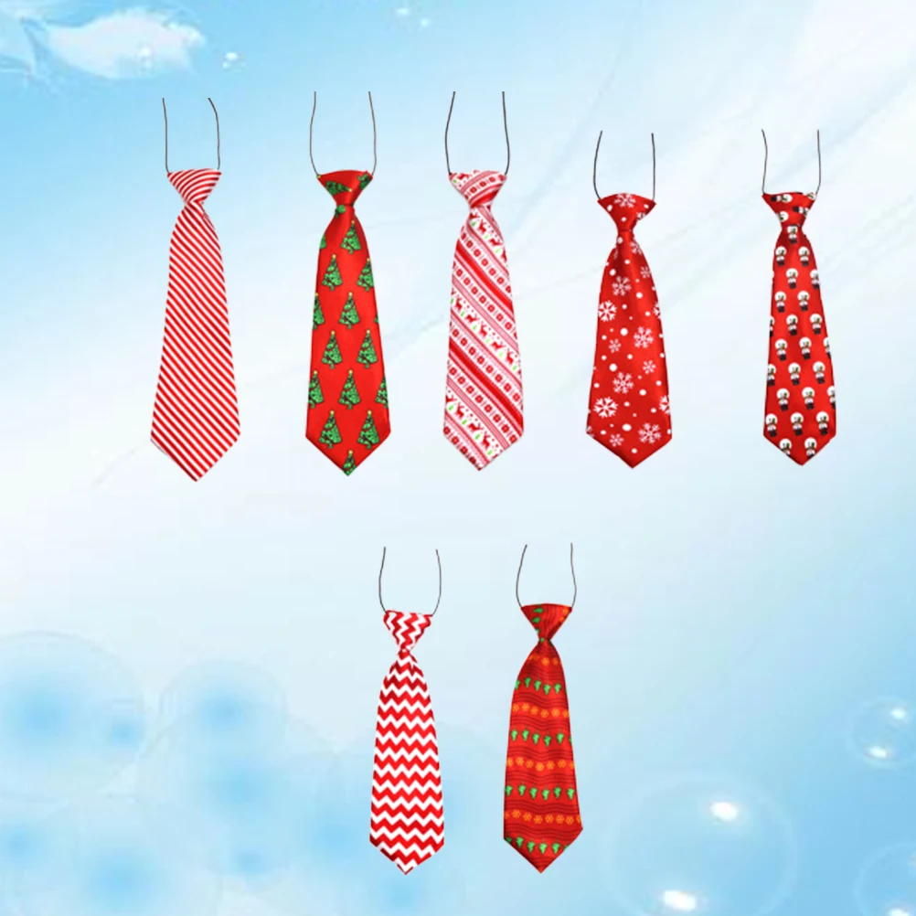 7Pcs Pet Neck Ties Adjustable Stylish Dog Ties Christmas Holiday Party Neck Strap Pet Supplies
7Pcs Pet Neck Ties Adjustable Stylish Dog Ties Christmas Holiday Party Neck Strap Pet Supplies