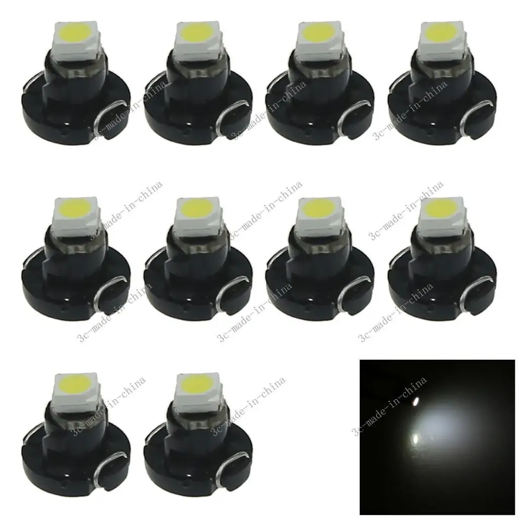 Car LED Dome Light 12v SMD 5050 White Bulb Shockproof for AC Instrument Panel and Switches
Car LED Dome Light 12v SMD 5050 White Bulb Shockproof for AC Instrument Panel and Switches
