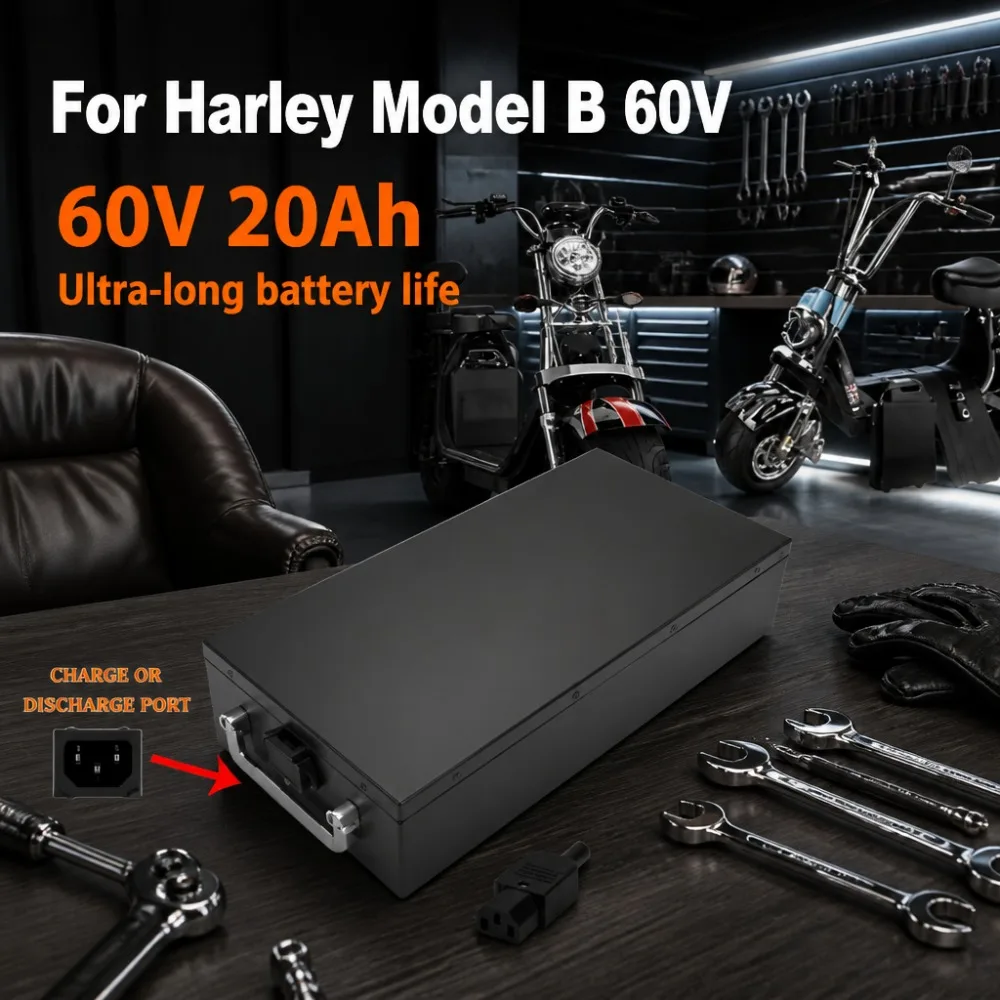 60V 20Ah Rechargeable Lithium Battery Pack For Harley Model B Citycoco Electric Scooter Ultra-long Life
60V 20Ah Rechargeable Lithium Battery Pack For Harley Model B Citycoco Electric Scooter Ultra-long Life