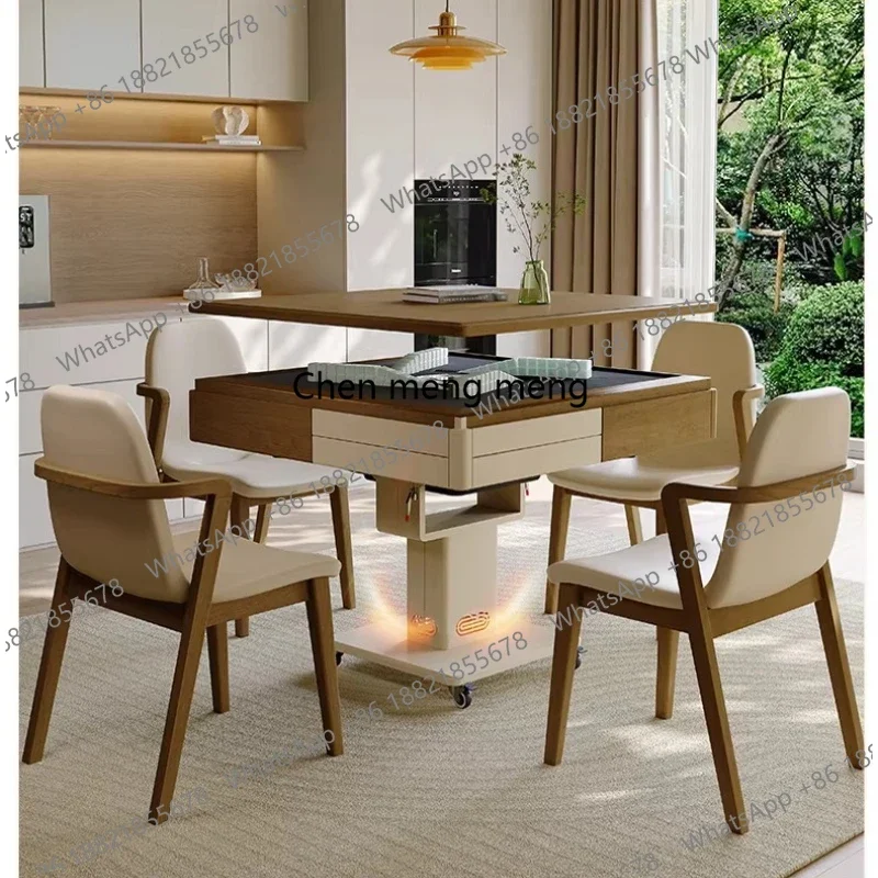 Стол для маджонга F150 из массива дерева, складной, с функцией обеденного стола, двойного назначения, с защитой от опрокидывания, с подогревом, автоматический, для домашнего использования
Стол для маджонга F150 из массива дерева, складной, с функцией обеденного стола, двойного назначения, с защитой от опрокидывания, с подогревом, автоматический, для домашнего использования