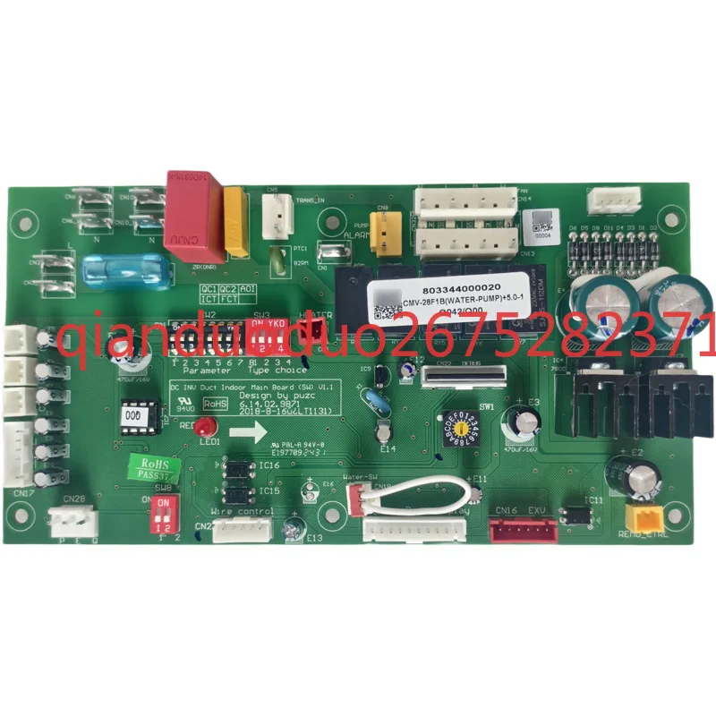 803344000020 Suitable for Chigo central air conditioner indoor unit main board CMV-28F1B (WATER-PUMP) + 5.0
803344000020 Suitable for Chigo central air conditioner indoor unit main board CMV-28F1B (WATER-PUMP) + 5.0
