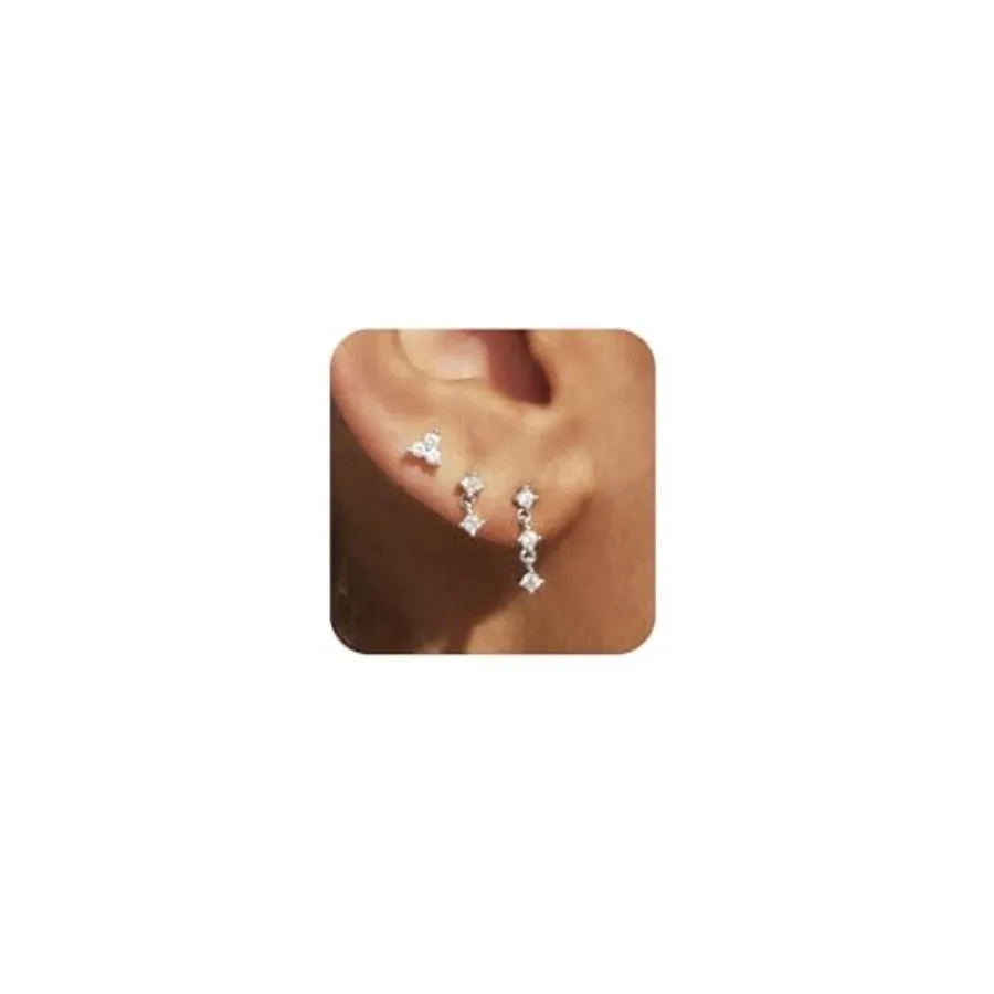 Gold Plated Earrings for Women, 14k Gold Plated Earring Stack Hypoallergenic Pearl Drop Earring Dainty Earrings for Women Trend
Gold Plated Earrings for Women, 14k Gold Plated Earring Stack Hypoallergenic Pearl Drop Earring Dainty Earrings for Women Trend