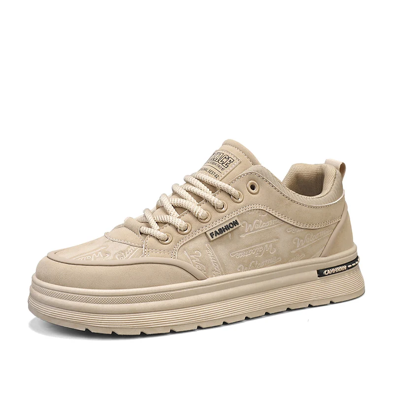 Low cut fashionable casual shoes, spring men's new versatile board shoes, motorcycle thick soled sports shoes
Low cut fashionable casual shoes, spring men's new versatile board shoes, motorcycle thick soled sports shoes