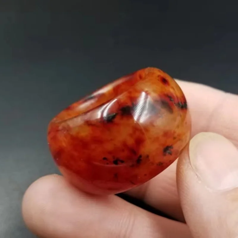 Real Red Jade Natural Picasso Stone With Texture Handmade Rings Inner Diameter Ruby Finger Exquisite Accessories
Real Red Jade Natural Picasso Stone With Texture Handmade Rings Inner Diameter Ruby Finger Exquisite Accessories