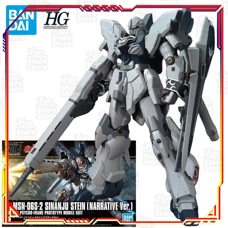 Bandai Gundam SINANJU STEIN HG 1/144 Action Figure MSN-0GS-2 Narrative Version Model Kit Adult Collectible Toy Gift for Boys
Bandai Gundam SINANJU STEIN HG 1/144 Action Figure MSN-0GS-2 Narrative Version Model Kit Adult Collectible Toy Gift for Boys