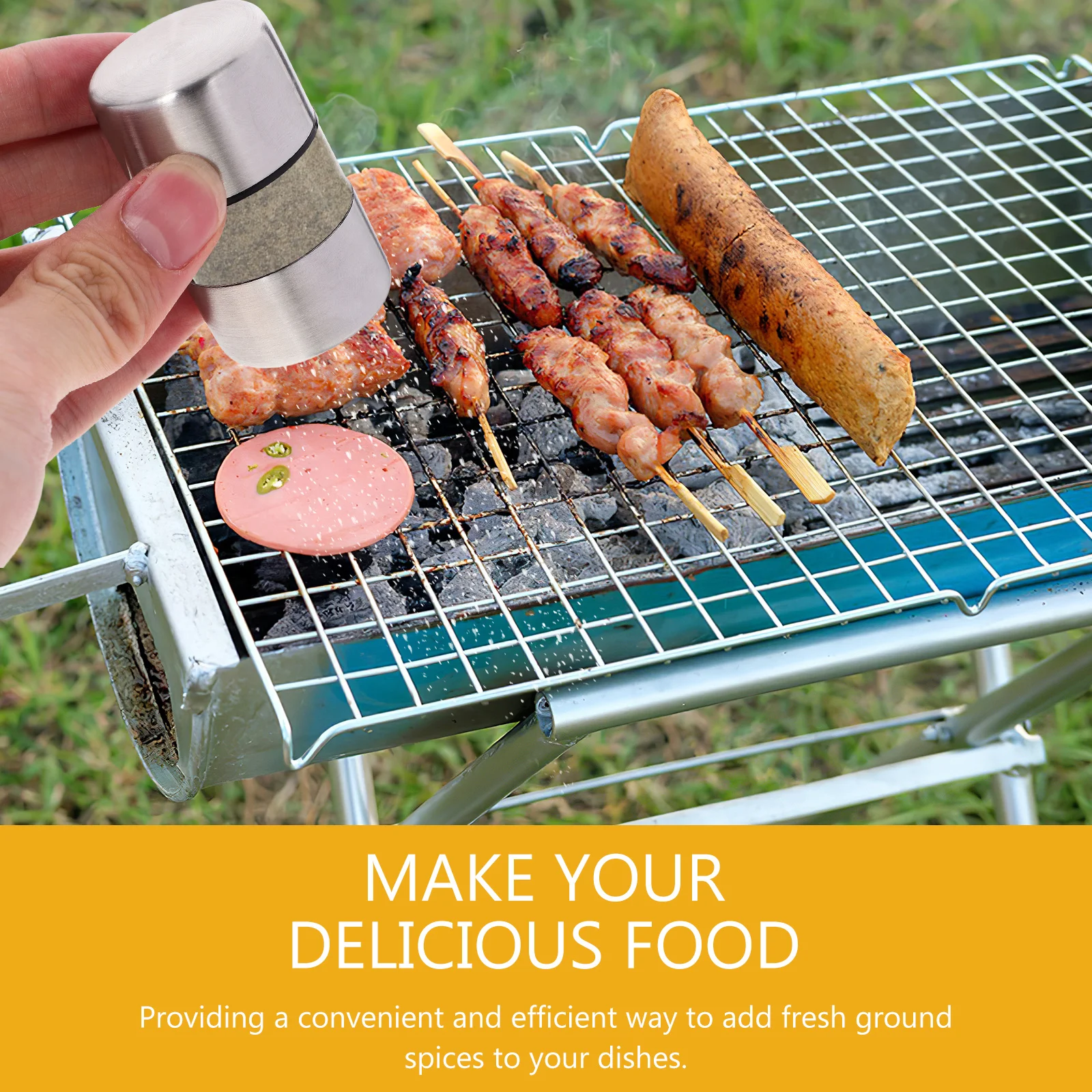 Pepper Grinder Manual Kitchen Gadget Refillable Seasoning Bottle For Salt Coffee Bean Compact Multifunctional
Pepper Grinder Manual Kitchen Gadget Refillable Seasoning Bottle For Salt Coffee Bean Compact Multifunctional