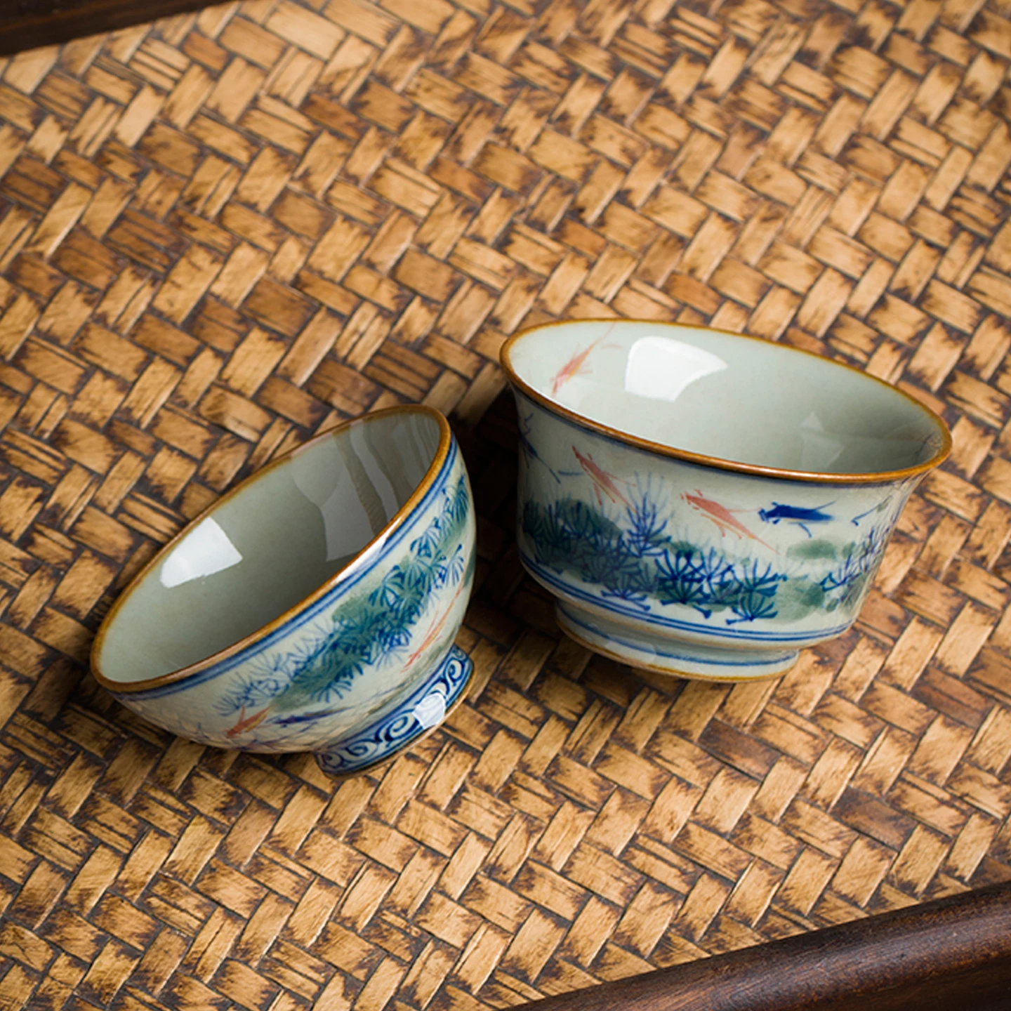 Hand-Painted Cerc Tea Cup Jingdezhen Blue And White Fi Plang Single Cup for Drinking Tea High-End Guest Cup Underglaze...
Hand-Painted Cerc Tea Cup Jingdezhen Blue And White Fi Plang Single Cup for Drinking Tea High-End Guest Cup Underglaze...