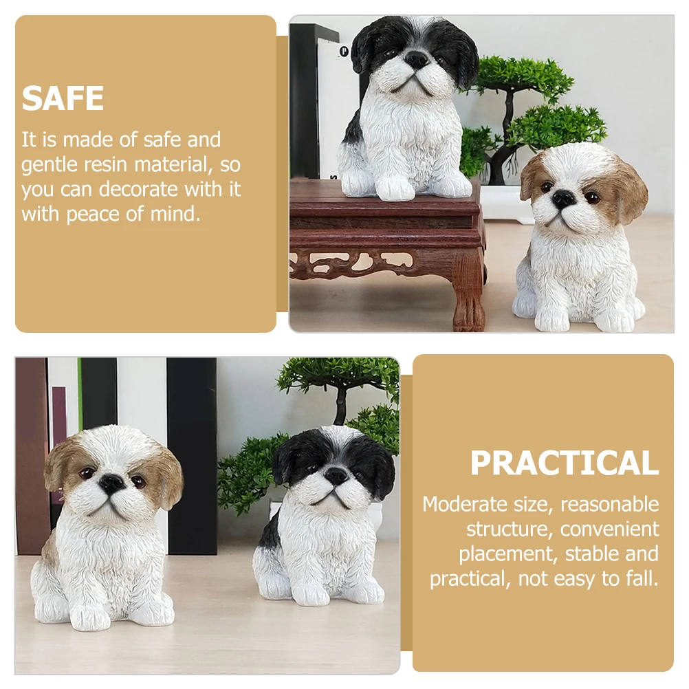 Pet Resin Puppy Ornaments Dog Statue Accessories Garden White Adornment Home Decor Accents Office
Pet Resin Puppy Ornaments Dog Statue Accessories Garden White Adornment Home Decor Accents Office