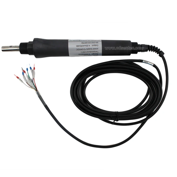 2026 IP68 WQ7705DC RS485 Modbus RTU and 4-20ma Digital EC Conductivity Sensor
2026 IP68 WQ7705DC RS485 Modbus RTU and 4-20ma Digital EC Conductivity Sensor