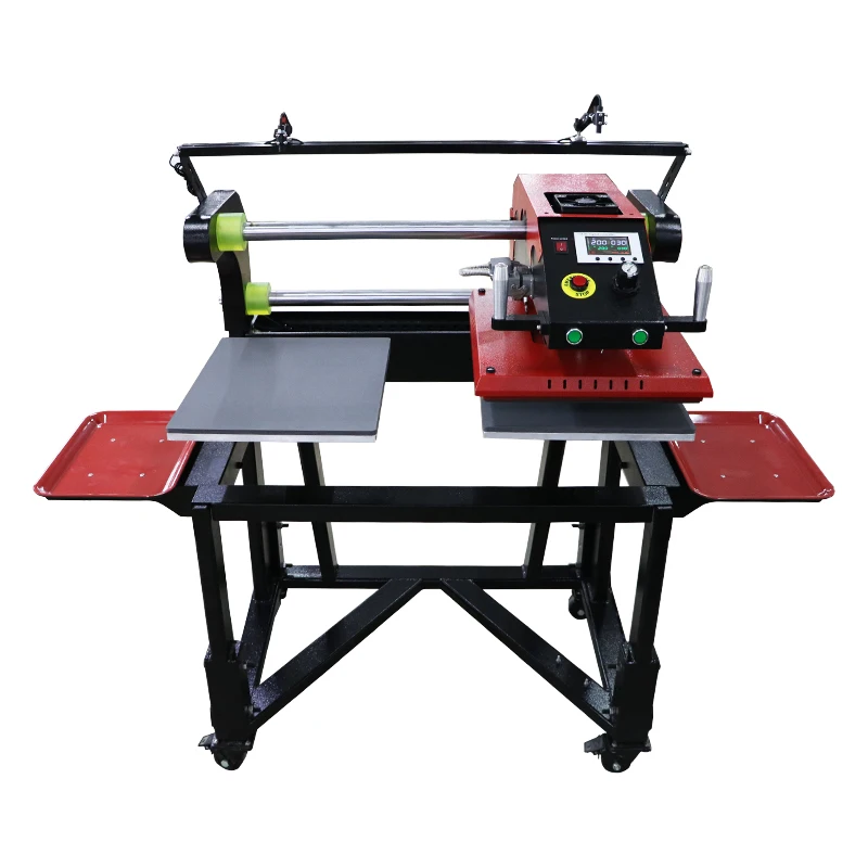 Floor Stand Infrared Positioning Function Shuttle Pneumatic Double Station Heat Press
Floor Stand Infrared Positioning Function Shuttle Pneumatic Double Station Heat Press