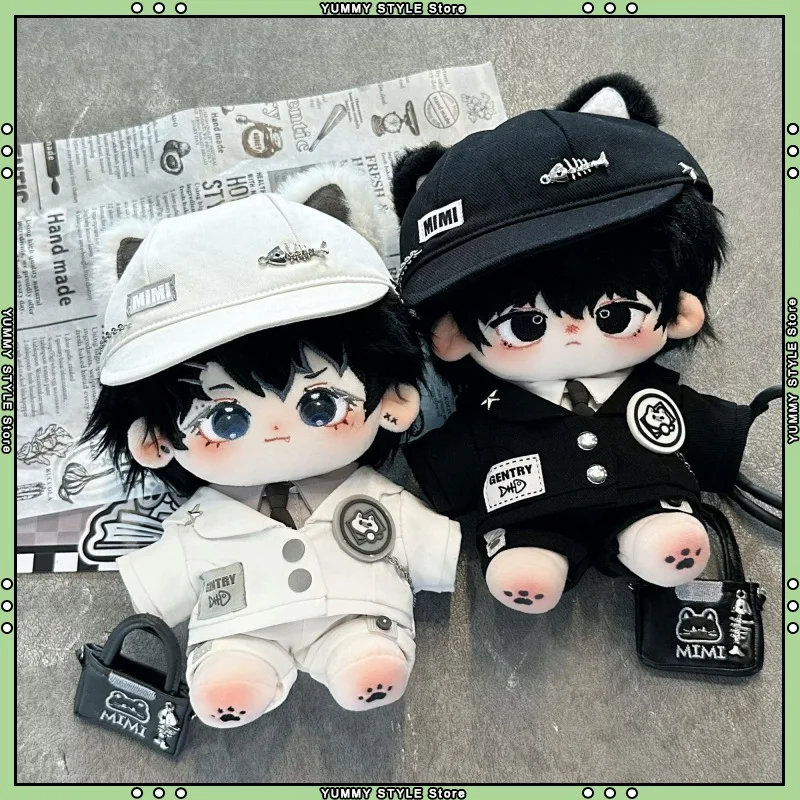 For 20cm Cotton Doll Clothes Jacket Hoodie Set With Hat And Bag Dollwears DIY Replacement Outfit Black Cat Valet Suits
For 20cm Cotton Doll Clothes Jacket Hoodie Set With Hat And Bag Dollwears DIY Replacement Outfit Black Cat Valet Suits