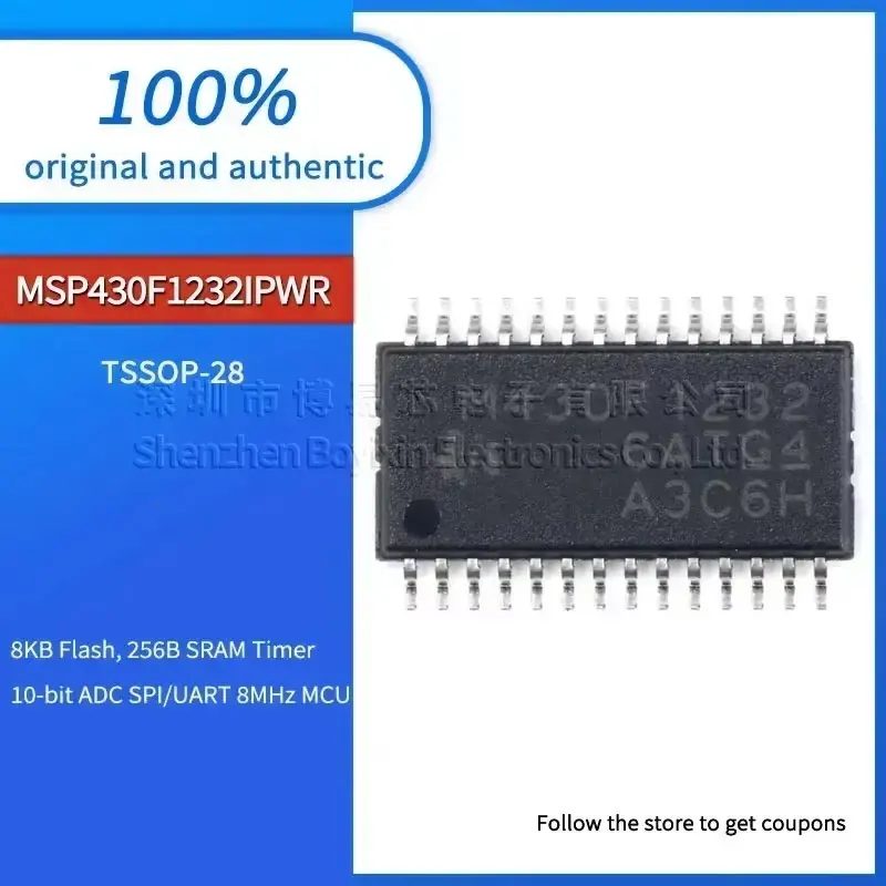 MSP430F1232IPWR quality assurance
MSP430F1232IPWR quality assurance