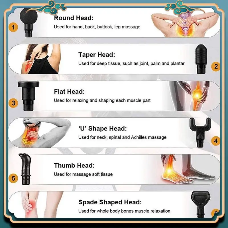 Deep Muscle Massage Gun Electric Percussion Pistol Massager For Body Neck Back Leg Fitness Tool
Deep Muscle Massage Gun Electric Percussion Pistol Massager For Body Neck Back Leg Fitness Tool