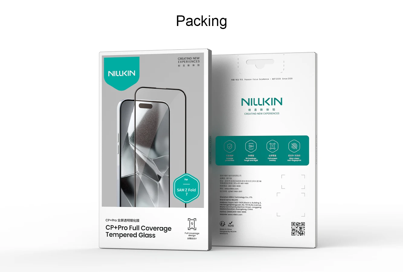 Nillkin For Samsung Galaxy Z Fold 8 Ultra Tempered Glass Outer Screen CP+PRO Glass Screen Protector For Samsung Z Fold7 / W26 5G Nillkin For Samsung Galaxy Z Fold 8 Ultra Tempered Glass Outer Screen CP+PRO Glass Screen Protector For Samsung Z Fold7 / W26 5G