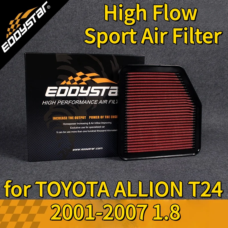 Спортивный воздушный фильтр с высоким расходом для TOYOTA ALLION T24 2001-2007 1,8 моющиеся гоночные впускные фильтры
Спортивный воздушный фильтр с высоким расходом для TOYOTA ALLION T24 2001-2007 1,8 моющиеся гоночные впускные фильтры